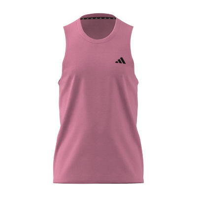 adidas Mens Crew Neck Sleeveless T-Shirt