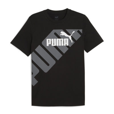 PUMA Mens Crew Neck Short Sleeve Graphic T-Shirt