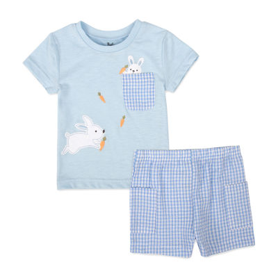 Baby Essentials Baby Boys 2-pc. Short Set