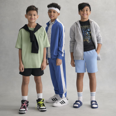 Xersion Little & Big Kid Boys Crew Neck Short Sleeve Active T-Shirt