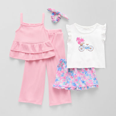 Btween Toddler Girls 5-pc. Short Set