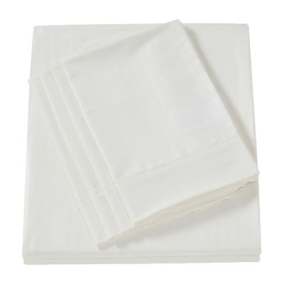 Sweet Home Collection™ Dobby Stripe Microfiber Wrinkle Free Deluxe Sheet Set with Bonus Pillowcases