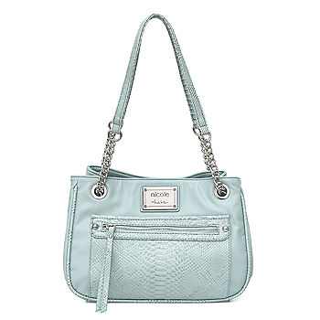 witch studio Equipment Nicole By Nicole Miller Tess Shoulder Bag-JCPenney, Color: Seafoam