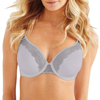 Bali One Smooth U® Ultra Light Lace With Lift Underwire T-Shirt Full Coverage Bra-3l97