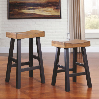 Signature Design by Ashley Glosco Set of 2 Bar Stools