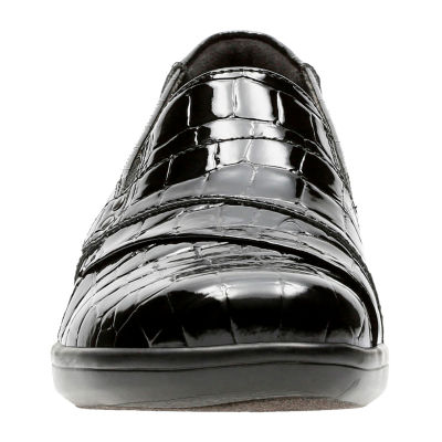 Clarks May Marigold Womens Cap Closed Toe Slip-On Shoe