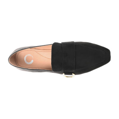 Journee Collection Womens Benntly Square Toe Loafers