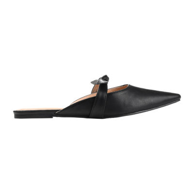 Journee Collection Womens Missie Square Toe Mules