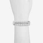 Monet Jewelry Silver Tone Bangle Bracelet