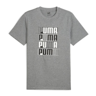PUMA Big and Tall Mens Crew Neck Short Sleeve Graphic T-Shirt