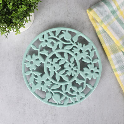 Martha Stewart Round Enamel Trivets