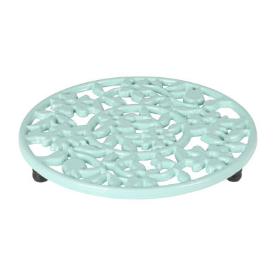 Martha Stewart Round Enamel Trivet