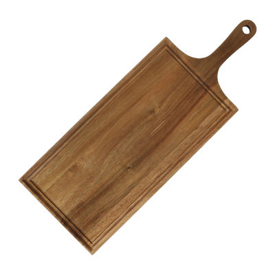 Martha Stewart Highbrook  High Charcuterie Wood Cheese Board