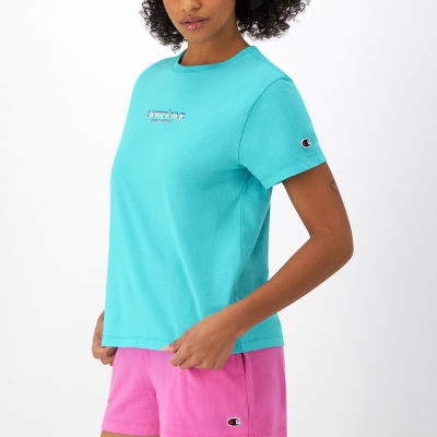 Champion Womens Crew Neck Short Sleeve T-Shirt