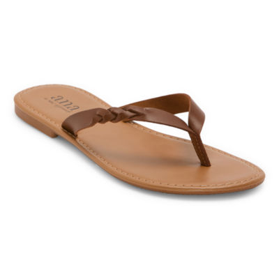 a.n.a Womens Hanging Footwear Flat Sandals