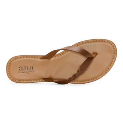 a.n.a Womens Hanging Footwear Flat Sandals