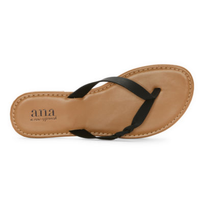 a.n.a Womens Hanging Footwear Flat Sandals