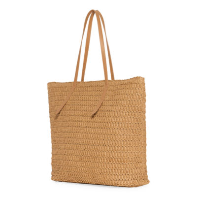 Mixit Vacation Vibes Straw Tote Bag