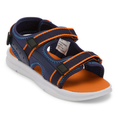 Thereabouts Little & Big  Boys Ryder Adjustable Strap Flat Sandals