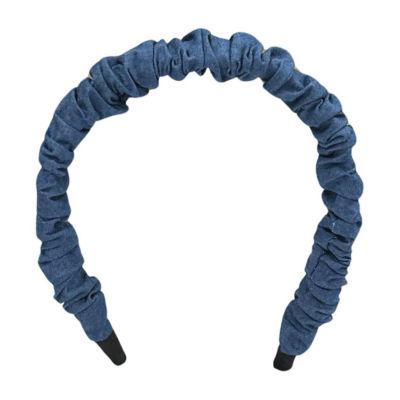 a.n.a Chambray Ruched Womens Headband