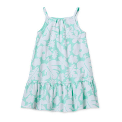 Okie Dokie Toddler & Little Girls Sleeveless Drop Waist Dress