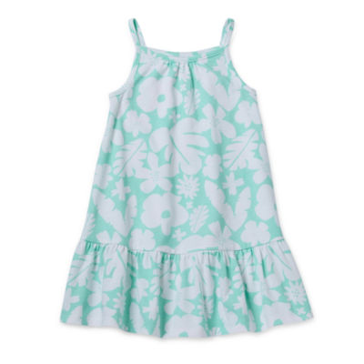 Okie Dokie Toddler & Little Girls Sleeveless Drop Waist Dress