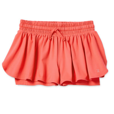 Xersion Pull On Little & Big Girls Mid Rise Bubble Short