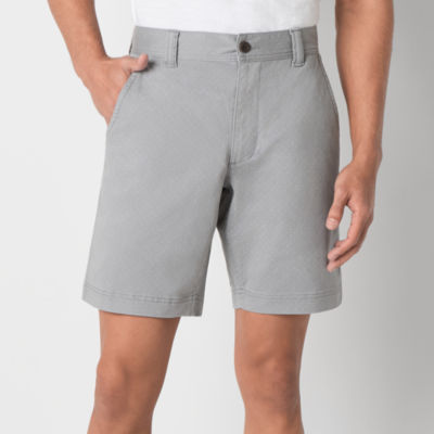 St. John's Bay Comfort Stretch 9" Mens Fabric Chino Short