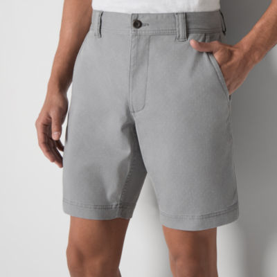 St. John's Bay Comfort Stretch 9" Mens Stretch Fabric Chino Short