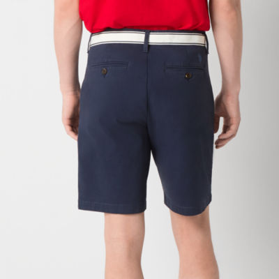 U.S. Polo Assn. Belted Mens Stretch Fabric Chino Short