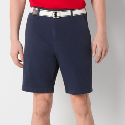 U.S. Polo Assn. Belted Mens Stretch Fabric Chino Short