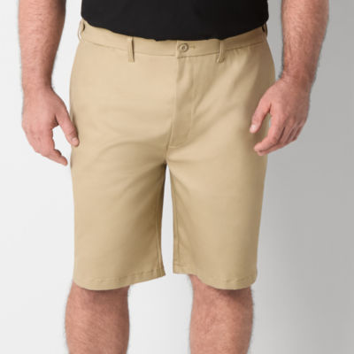 St. John's Bay Extender 10" Mens Big and Tall Stretch Fabric Chino Short