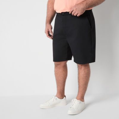 St. John's Bay Mens Big and Tall Dexterity  Adaptive Stretch Fabric Adjustable Features Easy-on + Easy-off Chino Short