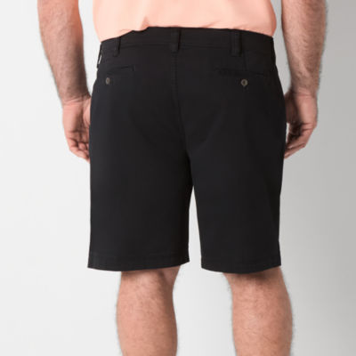 St. John's Bay Mens Big and Tall Stretch Fabric Comfort Waist Chino Short