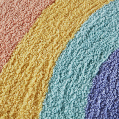 INK+IVY Kids Rainbow Bath Rug