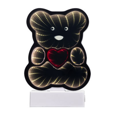 Northlight 3d Teddy Bear With Heart Valentines Day Gnome