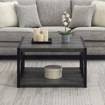 Monterey Square Coffee Table with Shelf
