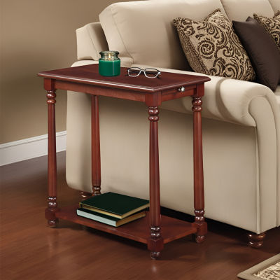 French Country Regent Chairside End Table