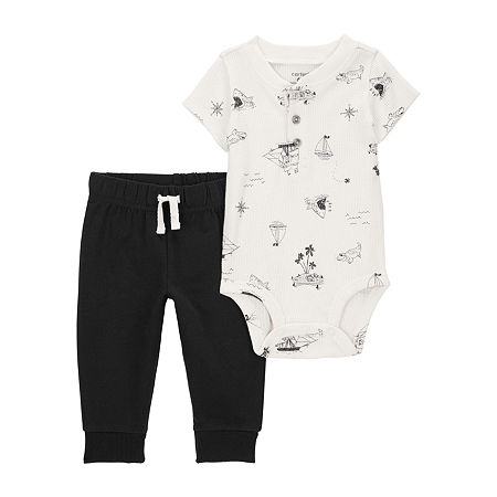 Carter's Baby Boys 2-pc. Pant Set, 24 Months, Black