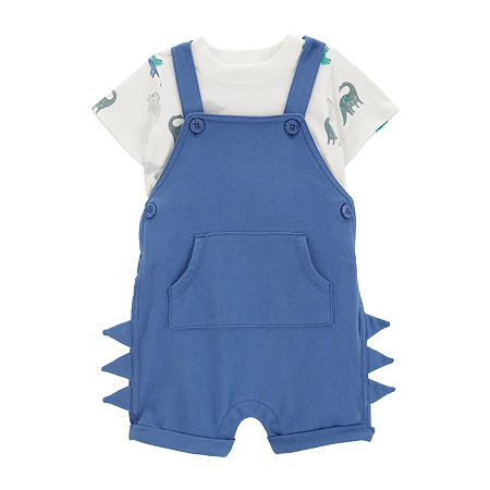 Carter's Baby Boys 2-pc. Shortall Set, 12 Months, Blue