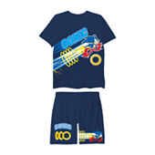 Toddler Boys Crew Neck Short Sleeve Bluey Graphic T-Shirt