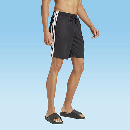 adidas Mens Lined Swim Shorts, Medium, Black