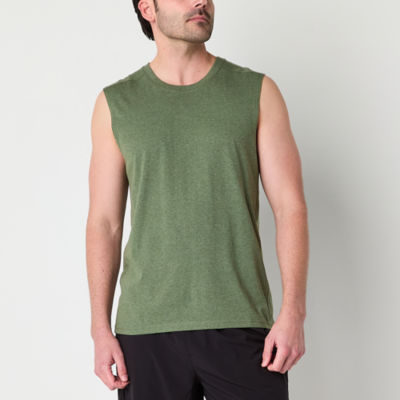 Xersion Xtreme Mens Crew Neck Sleeveless Active T-Shirt