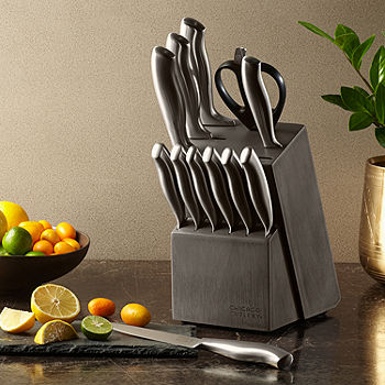 Chicago Cutlery Insignia Steel 13-pc Knife Set with Block