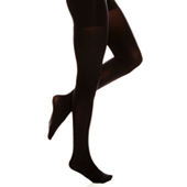 Hanes Highwaisted Shaping Footless Tights, Color: Black - JCPenney