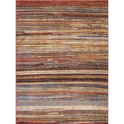 Concord Global Trading Diamond Collection SolsticeMulti Area Rug