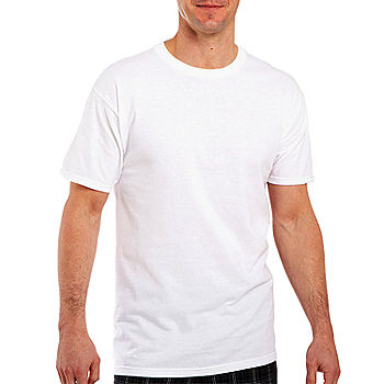 Fruit of the Loom Premium Mens Short Sleeve Crew Neck T-Shirt, Color: White - JCPenney