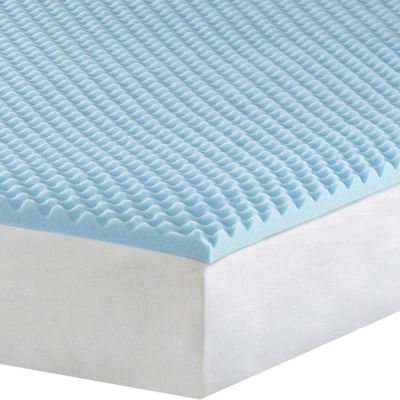 Sleep Philosophy 1½" Gel Memory Foam Mattress Topper