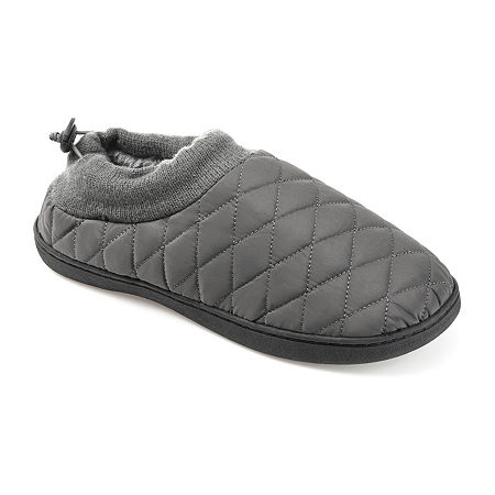 Vance Co Jc Fargo Mens Clog Slippers, Medium, Gray -  01603870075