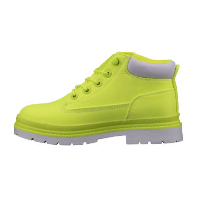 Lugz Womens Drifter Ripstop Flat Heel Chukka Boots